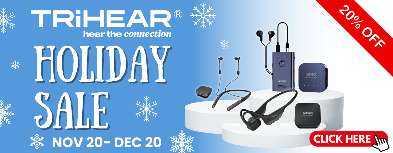 Clickable Image linked to Trihear Holiday Sale